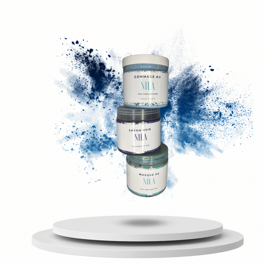 TRIO NILA masque, savon & gommage
