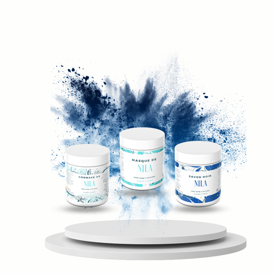 TRIO NILA masque, savon & gommage