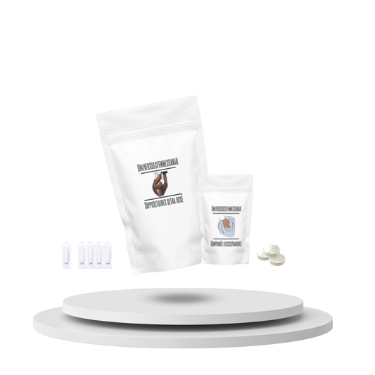 DUO: UDF FESSES/ HANCHES COMPRIMÉS & SUPPOSITOIRES